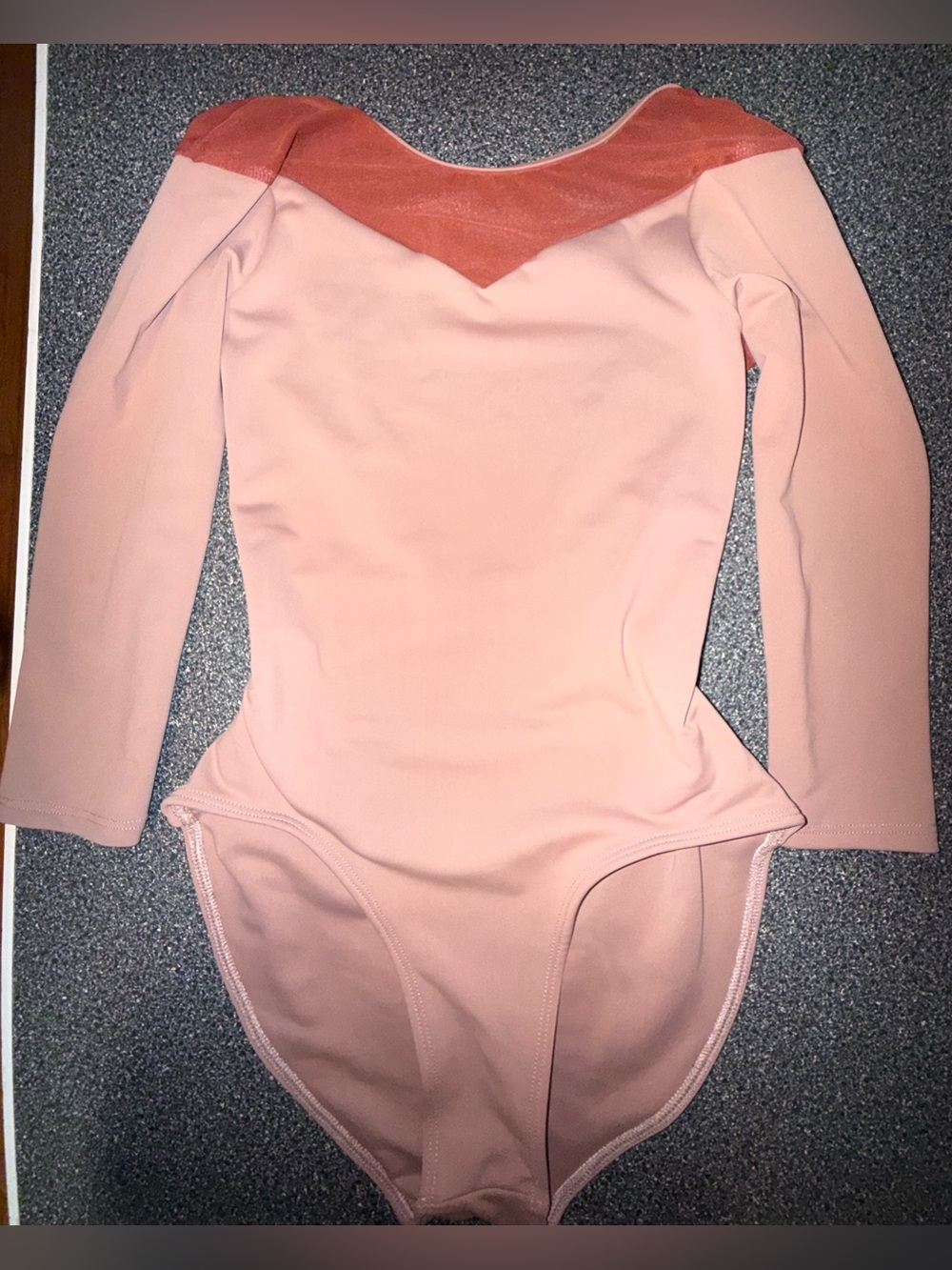 Tiger Friday 3/4 Sleeve Dance Leotard Pink/Mauve Size Adult Small